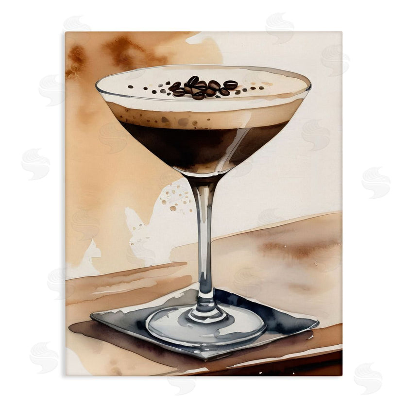 LSR Design Studio | Espresso Martini Watercolor