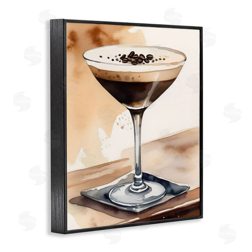 LSR Design Studio | Espresso Martini Watercolor