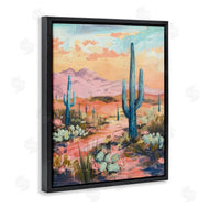LSR Design Studio | Soft Canyon Sunset Cacti