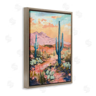 LSR Design Studio | Soft Canyon Sunset Cacti