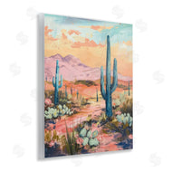 LSR Design Studio | Soft Canyon Sunset Cacti