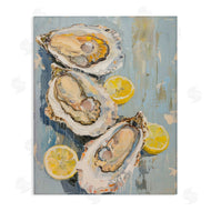 LSR Design Studio | Oysters & Lemon Slices