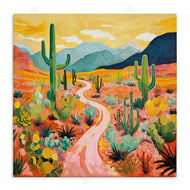 LSR Design Studio | Sunrise over Desert Path