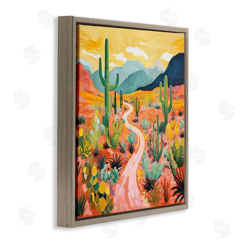 LSR Design Studio | Sunrise over Desert Path