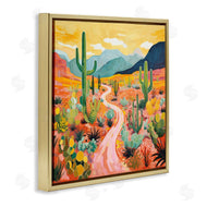 LSR Design Studio | Sunrise over Desert Path