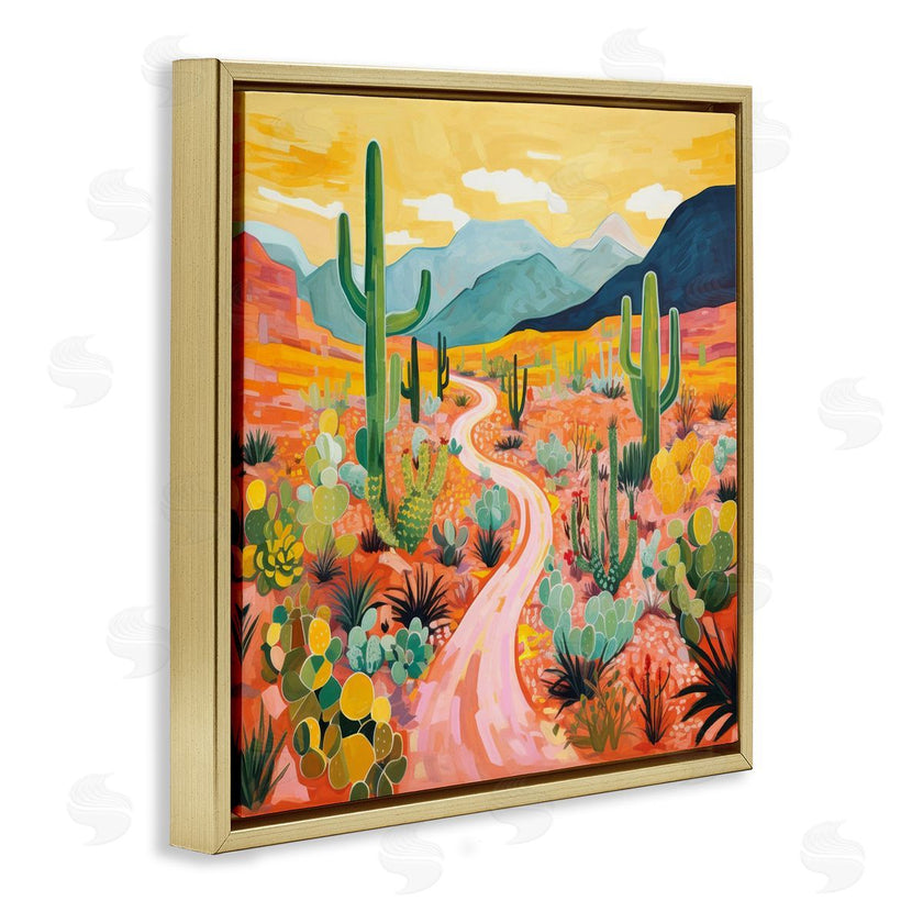 LSR Design Studio | Sunrise over Desert Path