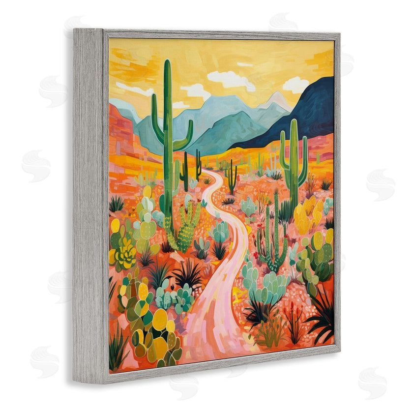 LSR Design Studio | Sunrise over Desert Path