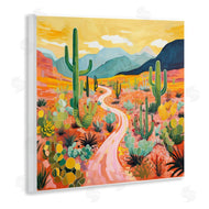 LSR Design Studio | Sunrise over Desert Path