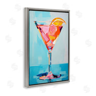 LSR Design Studio | Blue & Pink Martini