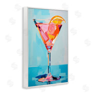 LSR Design Studio | Blue & Pink Martini
