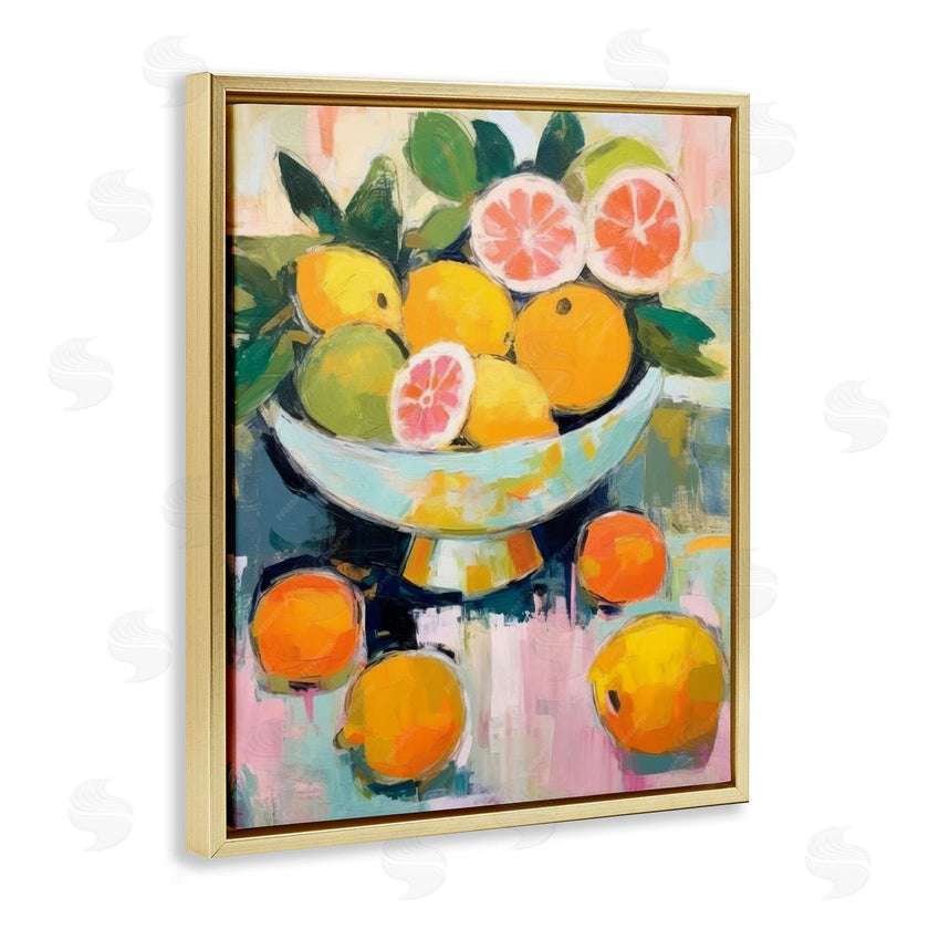 LSR Design Studio | Abstract Citrus Still Life