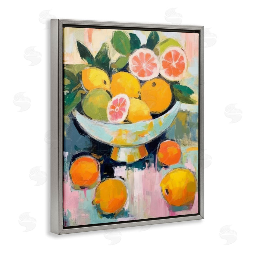 LSR Design Studio | Abstract Citrus Still Life
