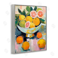 LSR Design Studio | Abstract Citrus Still Life