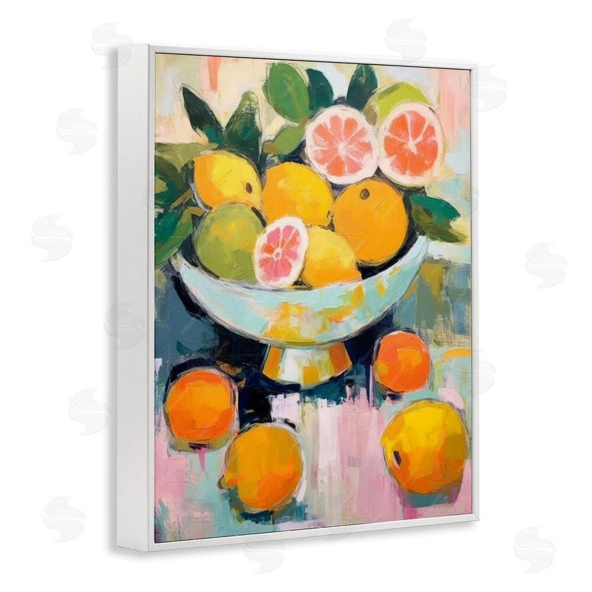 LSR Design Studio | Abstract Citrus Still Life