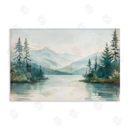 LSR Design Studio | Mountain Lake in Springtime