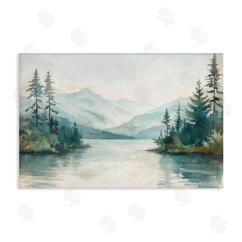 LSR Design Studio | Mountain Lake in Springtime