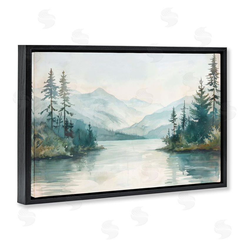 LSR Design Studio | Mountain Lake in Springtime