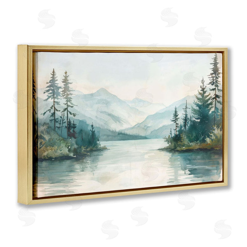 LSR Design Studio | Mountain Lake in Springtime