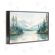 LSR Design Studio | Mountain Lake in Springtime