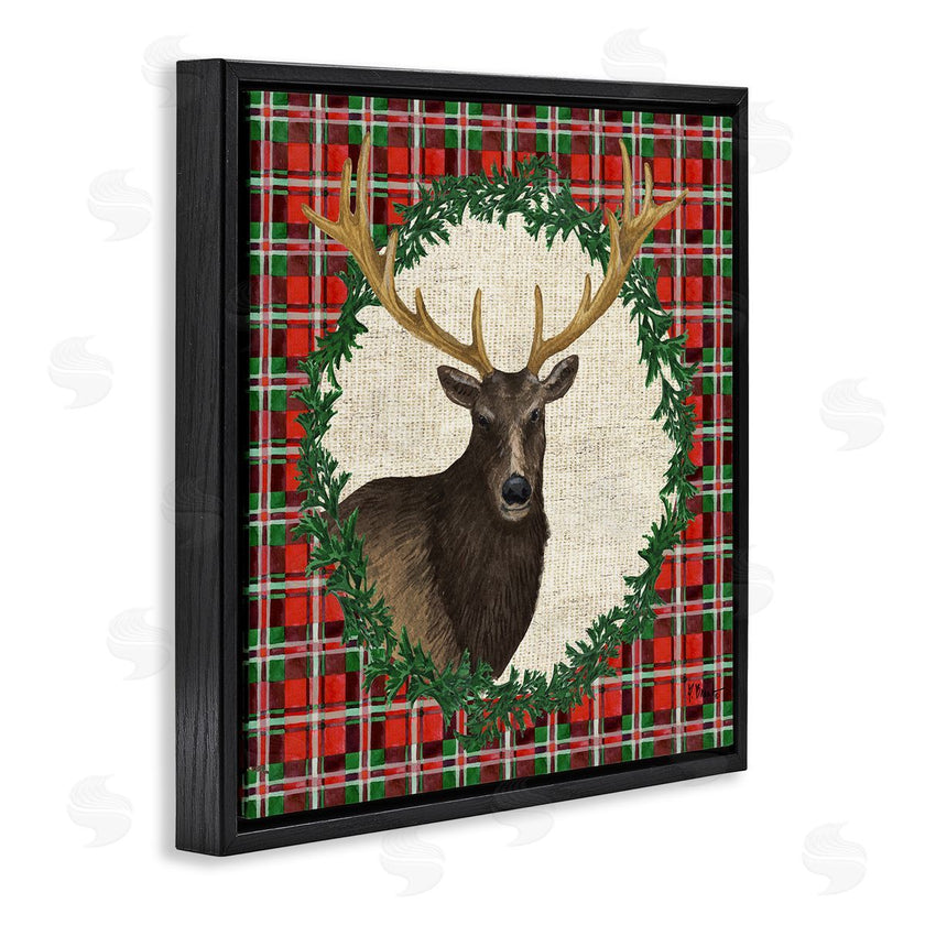 Paul Brent | Festive Plaid Elk