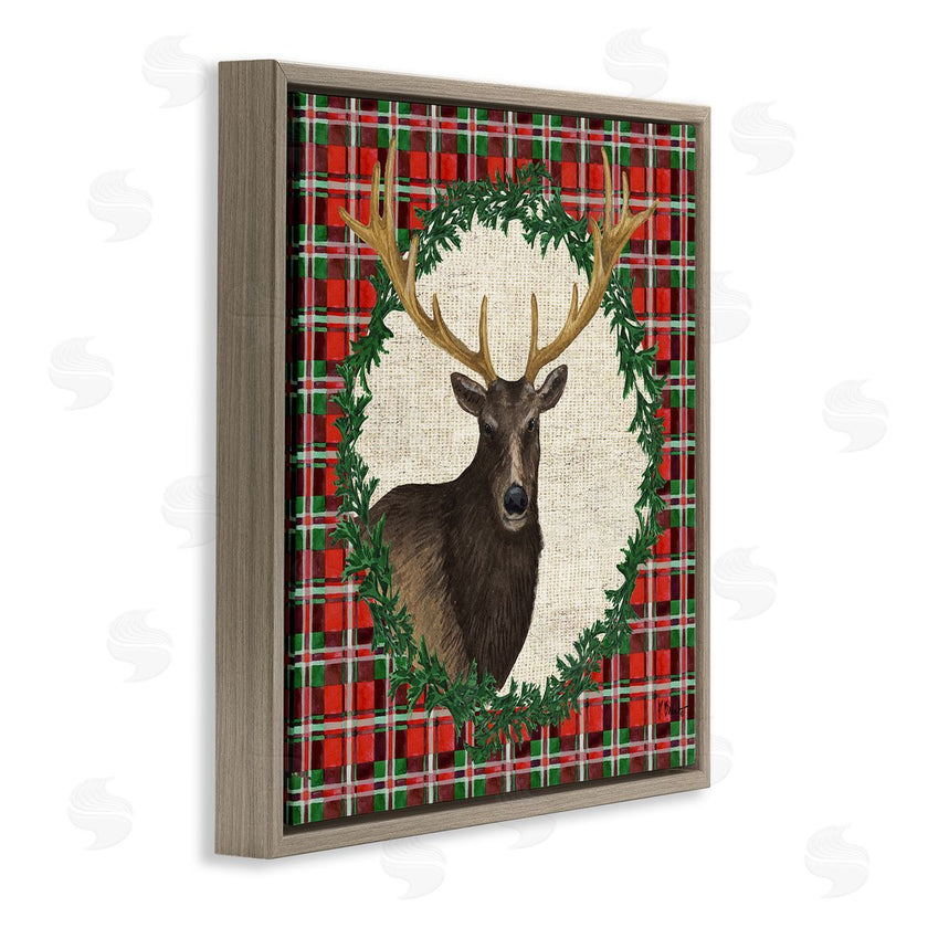 Paul Brent | Festive Plaid Elk