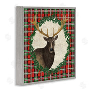 Paul Brent | Festive Plaid Elk