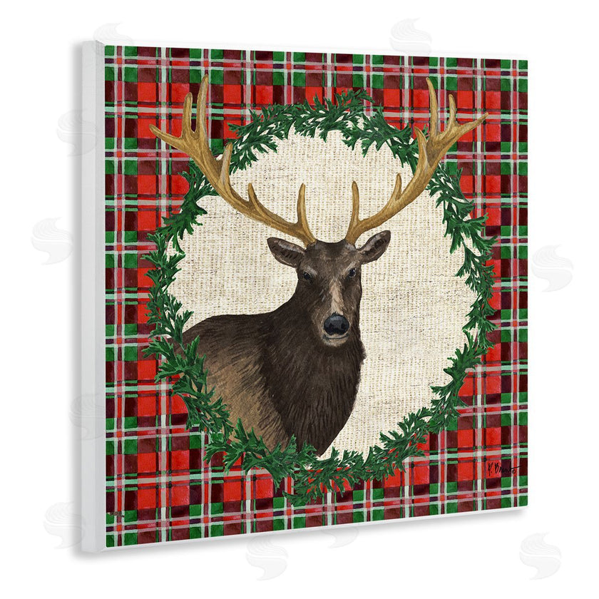 Paul Brent | Festive Plaid Elk
