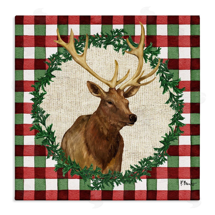 Paul Brent | Plaid Holiday Elk