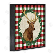 Paul Brent | Plaid Holiday Elk