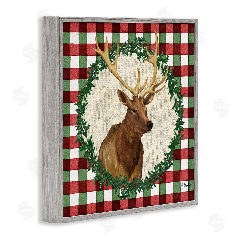 Paul Brent | Plaid Holiday Elk