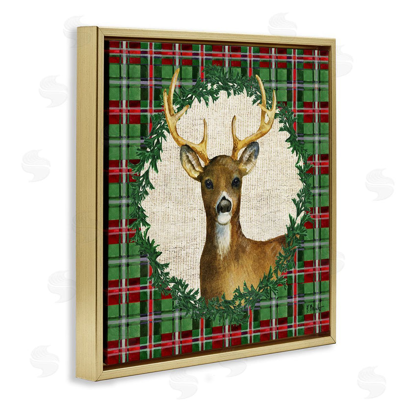 Paul Brent | Plaid Holiday Deer