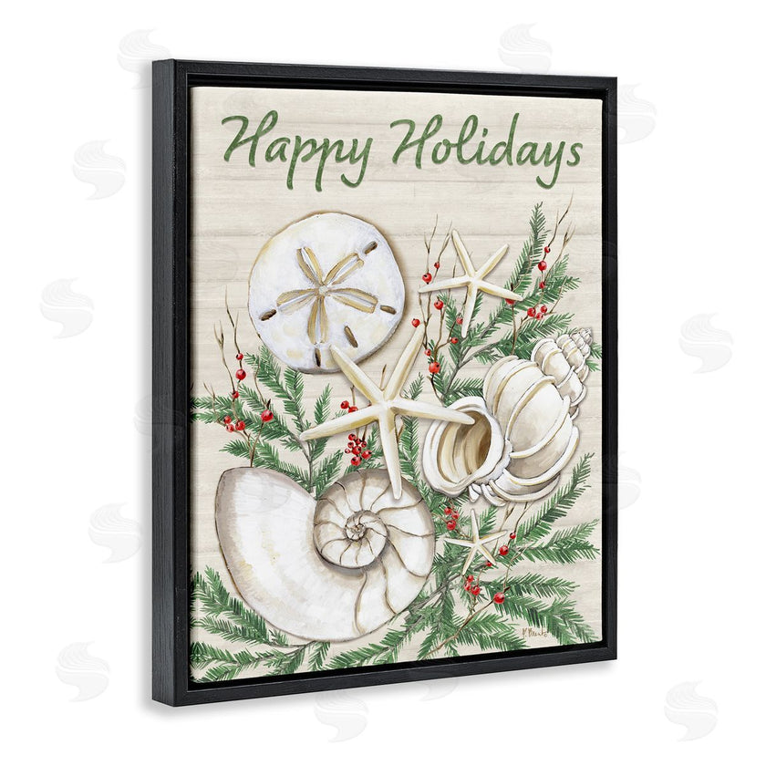 Paul Brent | Holiday Seashells & Holly