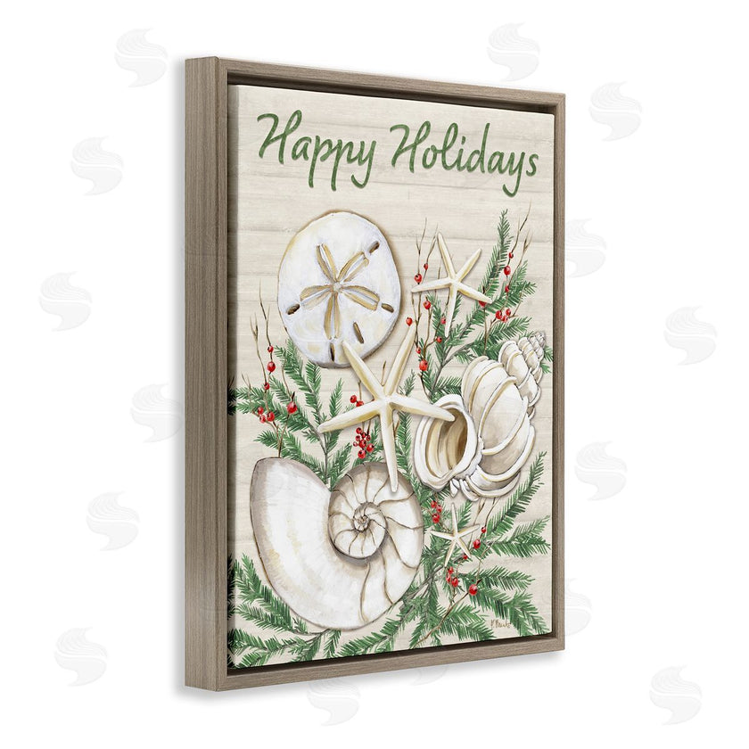 Paul Brent | Holiday Seashells & Holly