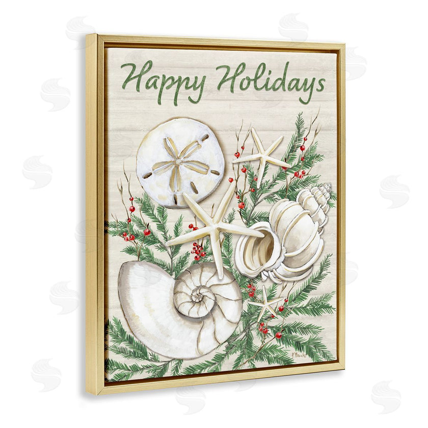 Paul Brent | Holiday Seashells & Holly