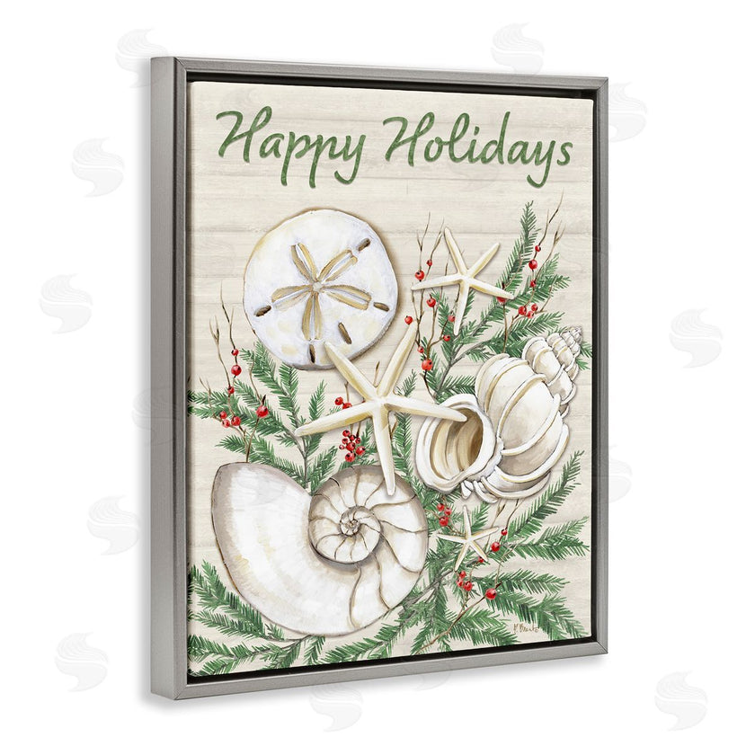 Paul Brent | Holiday Seashells & Holly