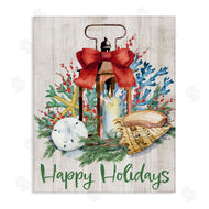 Paul Brent | Happy Holidays Nautical Lantern