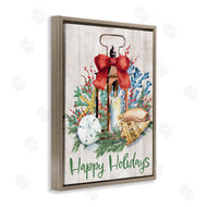 Paul Brent | Happy Holidays Nautical Lantern