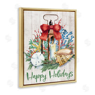 Paul Brent | Happy Holidays Nautical Lantern