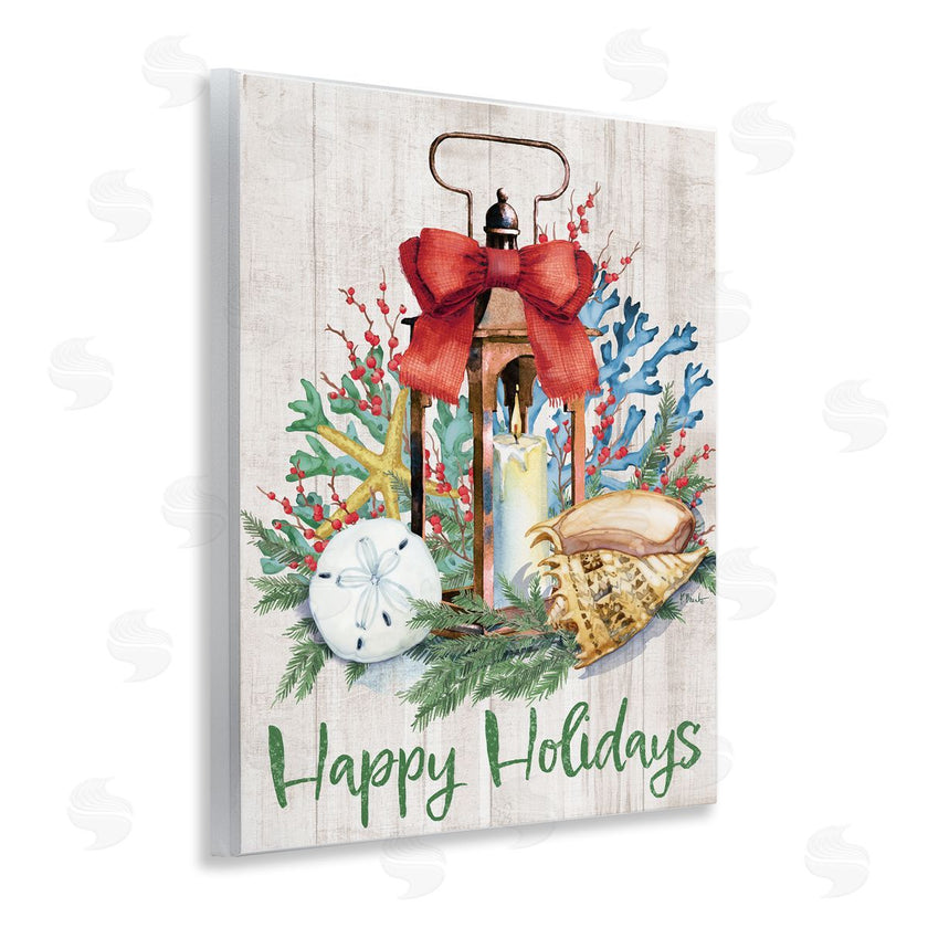 Paul Brent | Happy Holidays Nautical Lantern