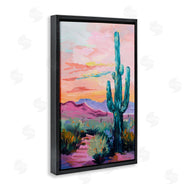 Petal Prints Design | Looming Cactus Pastel Sky