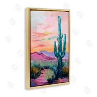 Petal Prints Design | Looming Cactus Pastel Sky