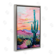 Petal Prints Design | Looming Cactus Pastel Sky