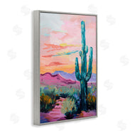 Petal Prints Design | Looming Cactus Pastel Sky