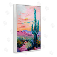 Petal Prints Design | Looming Cactus Pastel Sky