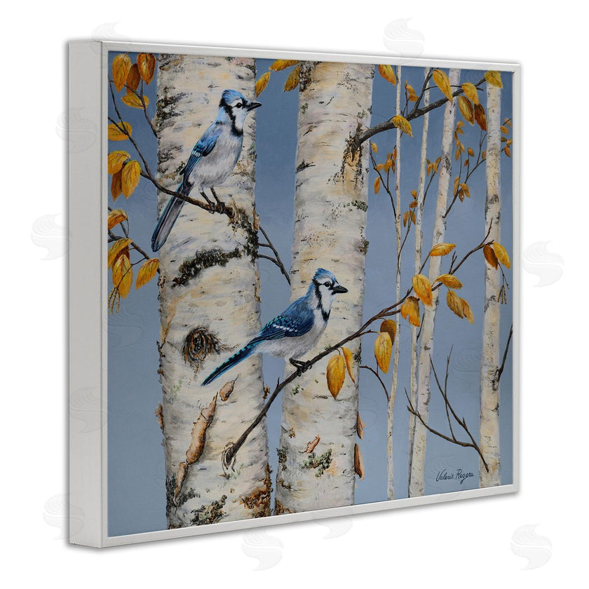 Valerie Rogers | Blue Jay Autumn Day