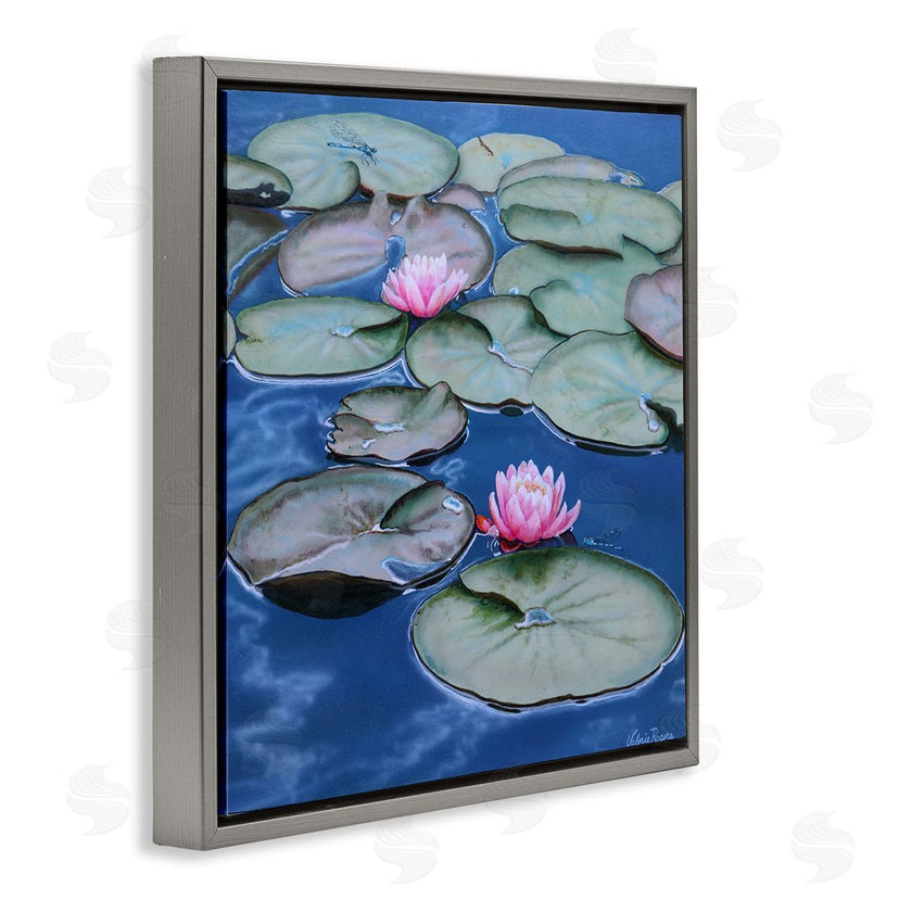 Valerie Rogers | Blue Pond Lily Reflection