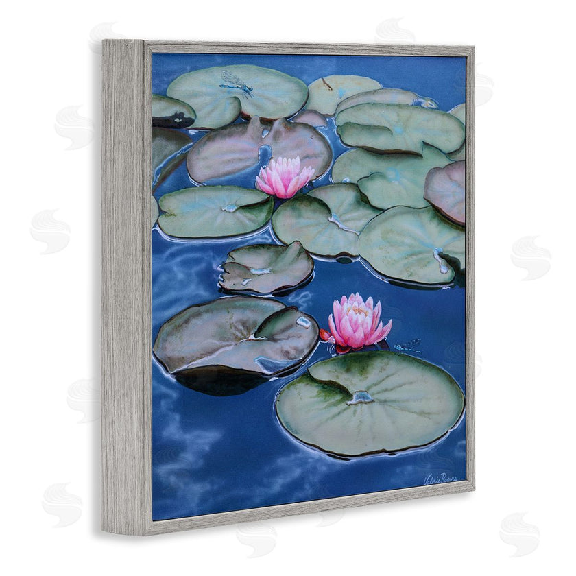 Valerie Rogers | Blue Pond Lily Reflection