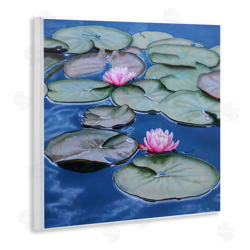 Valerie Rogers | Blue Pond Lily Reflection