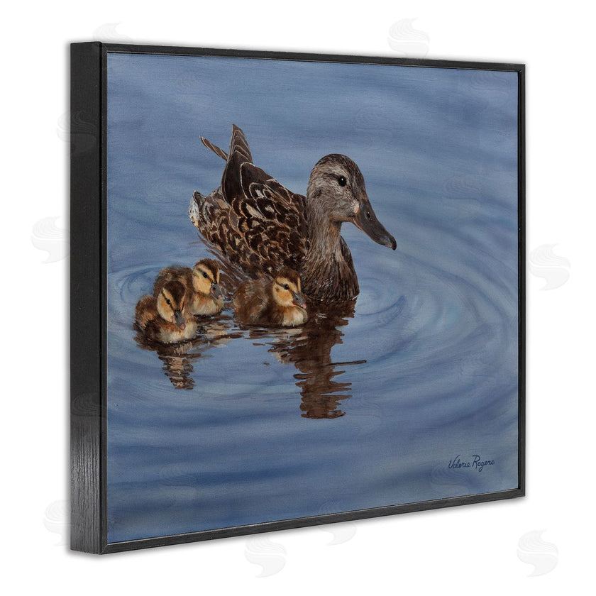 Valerie Rogers | Duck Family Ripples