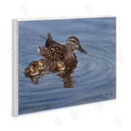 Valerie Rogers | Duck Family Ripples